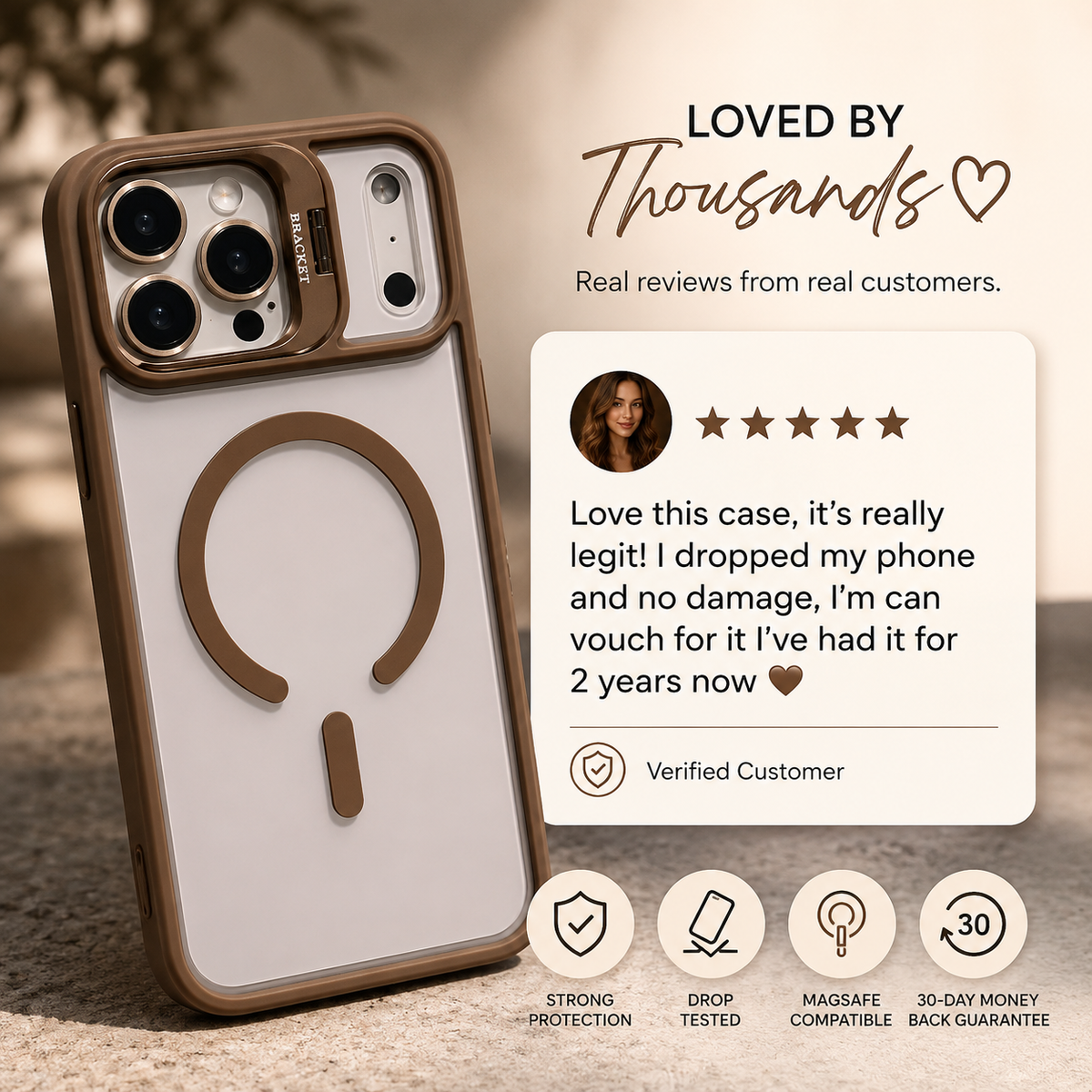 SlideGuard Case™ – iPhone